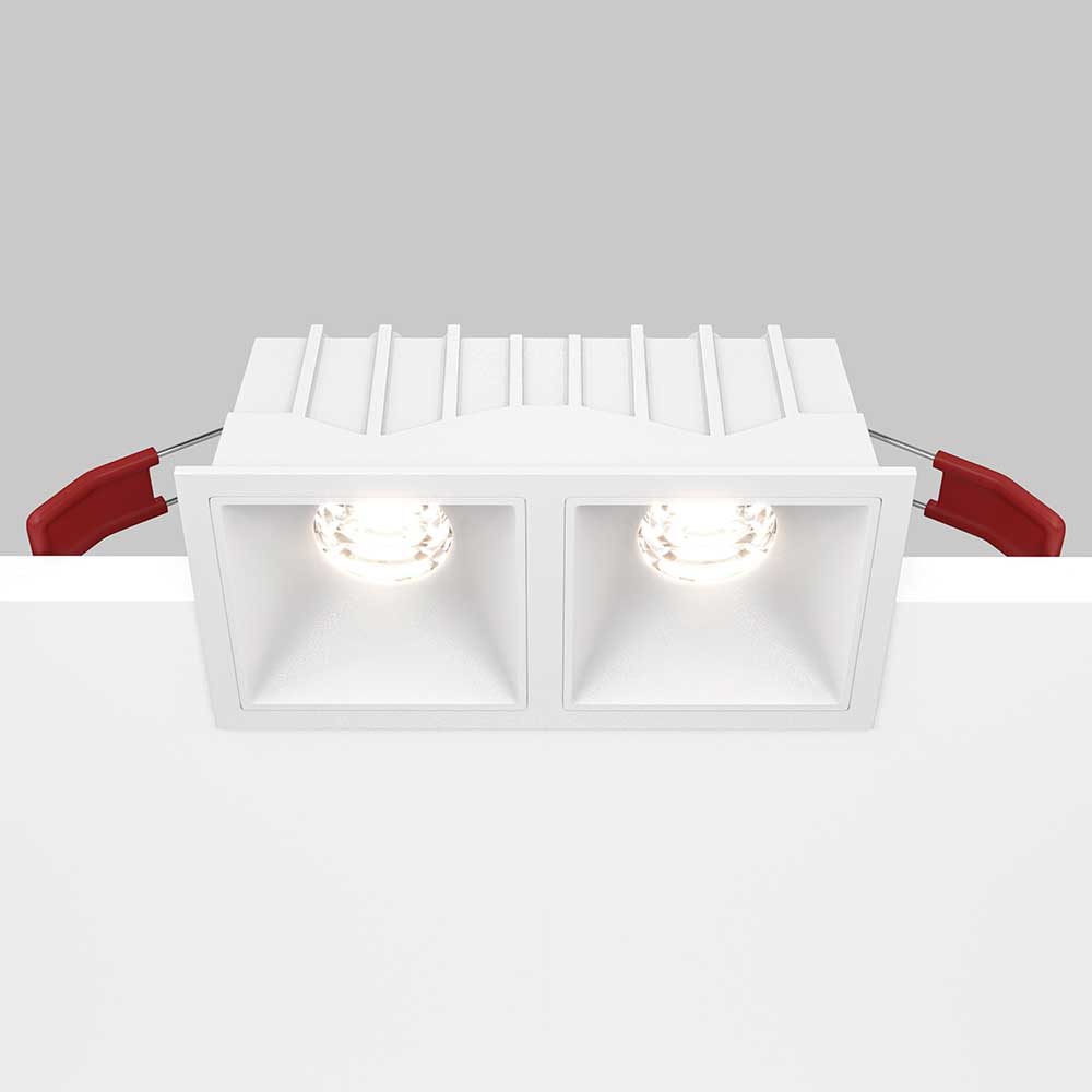Встраиваемый светильник Maytoni Alfa LED DL043-02-10W4K-SQ-W