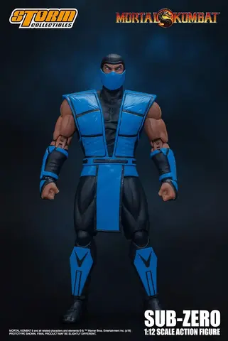 Фигурка Саб-Зиро из игры Мортал Комбат Storm Collectibles 1/12