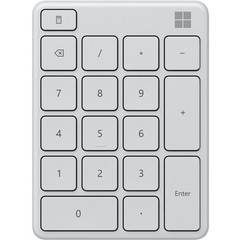 Блок клавиатуры Microsoft Wireless Bluetooth Number Pad, белый