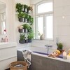 Комплект "Green Wall Home Kit Glossy" антрацитовый блестящий, система автополива (Lechuza)