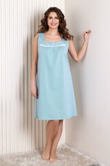 Ночная сорочка Латифа Виотекс БИРЮЗОВЫЙ