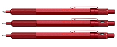 Карандаш механический Rotring 600 Metal Red, 0,7 mm (2114265)