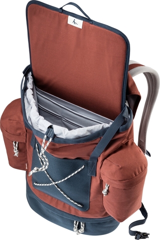 Картинка рюкзак городской Deuter Wengen 28 redwood-ink - 7