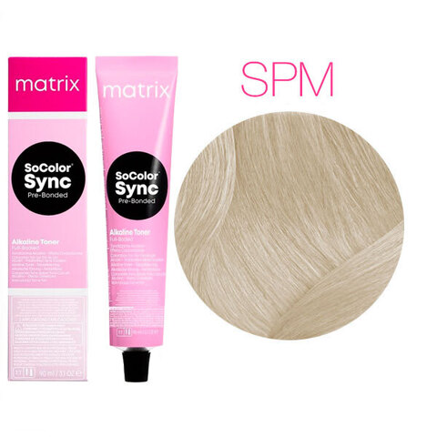 Matrix SoColor Sync Pre-Bonded SPM пастельный мокка, тонирующая краска для волос без аммиака