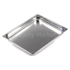 Гастроемкость Luxstahl из нержавеющей стали GN 2/1 654х530х200 мм