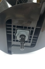 Шнек пластиковый для электрического снегоуборщика с валом