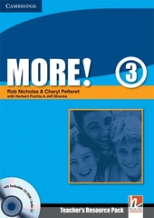 More! Level 3 Teacher's Resource Pack with Testbuilder CD-ROM