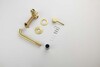 Aquatek AQ1313BG AQ1313BG ЕВРОПА смеситель для раковины настенный 2 отв. (внешняя и скрытая часть), шлиф. золото