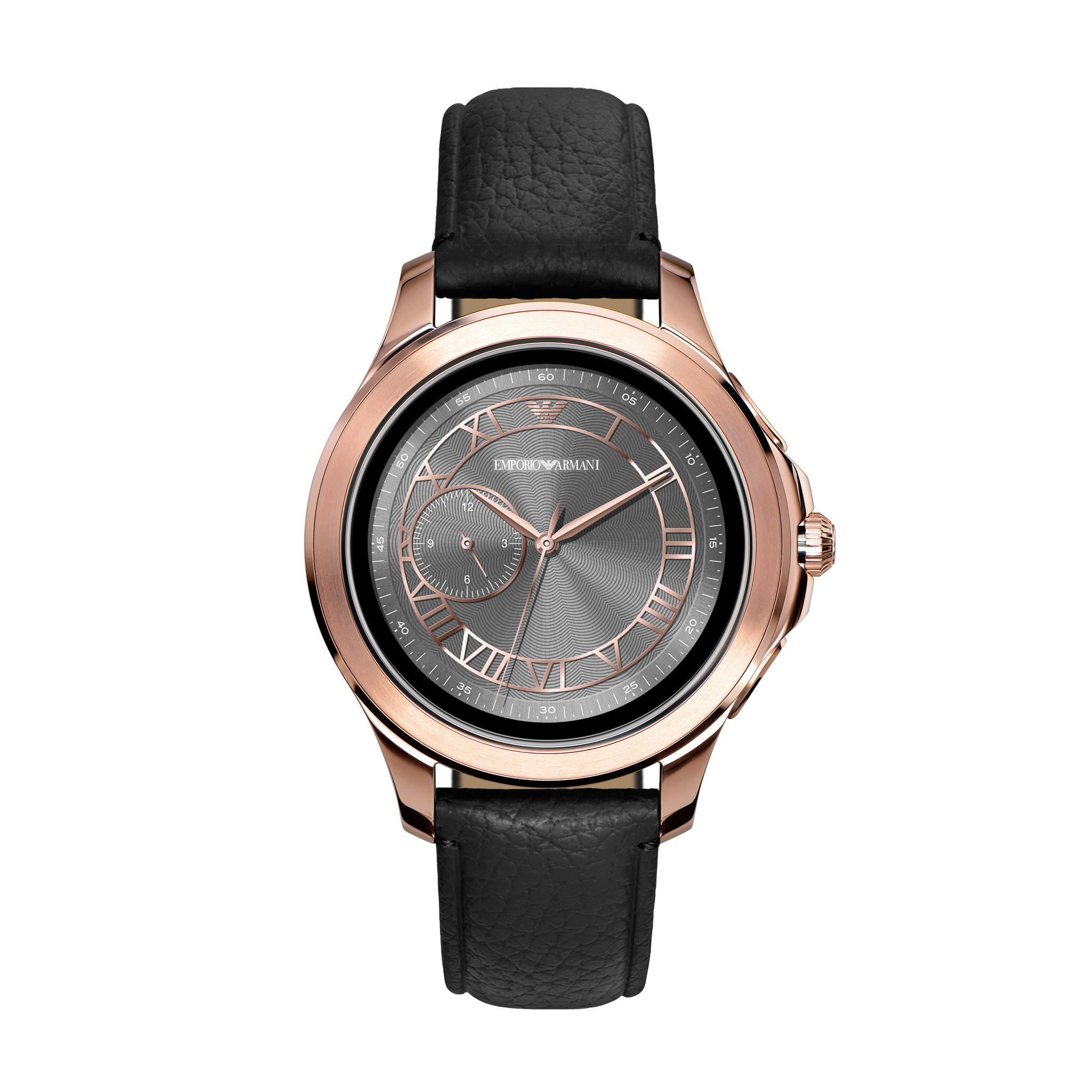 Emporio armani sale smartwatch rose gold