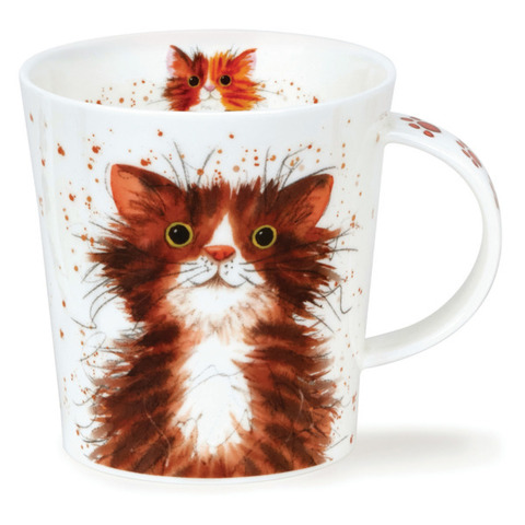 Кружка 320мл Dunoon Полосатый кот Ломонд