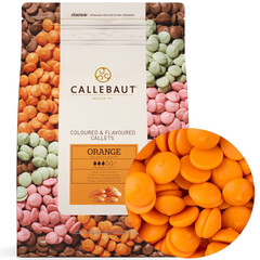 Шоколад со вкусом апельсина Callebaut, 100 гр