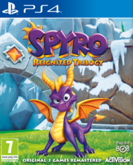 Spyro Reignited Trilogy (диск для PS4, полностью на английском языке)