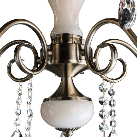 Люстра Arte Lamp Onyx red A9591PL-5AB