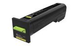 Картридж повышенной емкости для принтеров Lexmark CX820, CX825, CX860 желтый (yellow). Ресурс 17000 стр (82K5HY0)