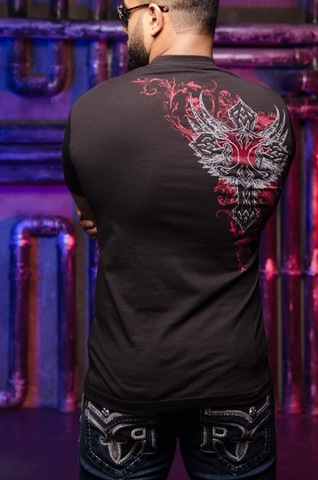 Xtreme Couture | Футболка мужская Legionaire X1790 от Affliction спина