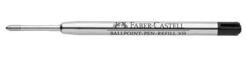 Стержень для шариковой ручки Faber-Castell черный XB