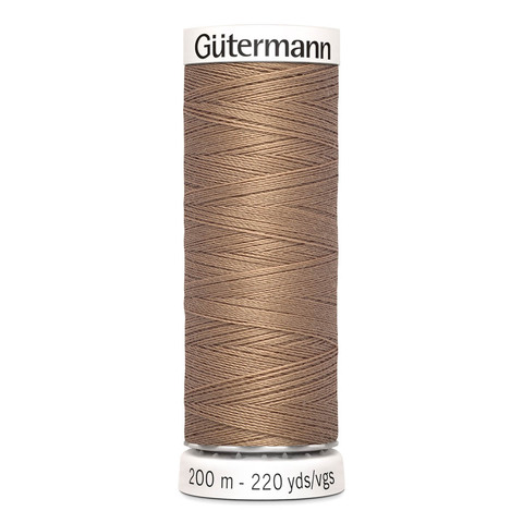 Нитки швейные Gutermann Sew-All 100/200 м (139 бежево-розовый)