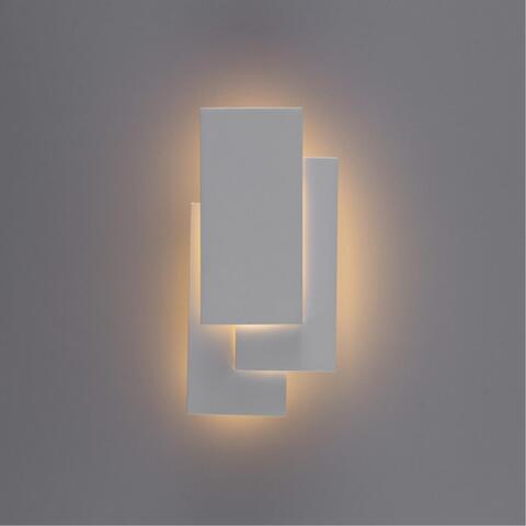 Настенный светодиодный светильник Arte Lamp TRIO A1718AP-1WH