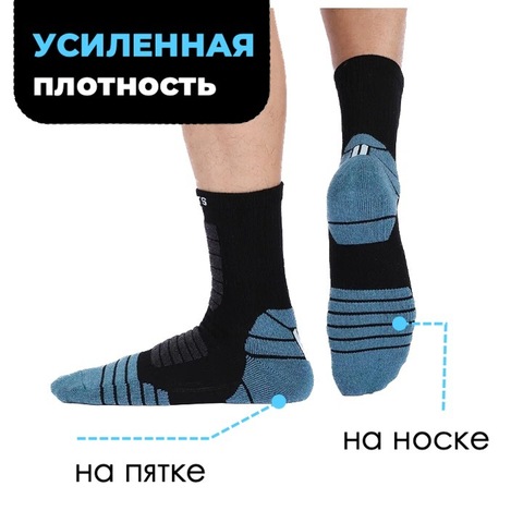 Картинка носки Skully Wear SOC-1387 navy-gray - 4