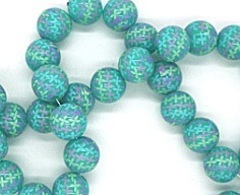 Бусины на леске 18 мм, 1 нить~40 шт-60 см