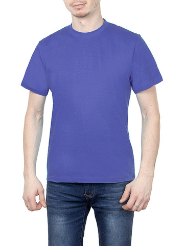 K505-16 футболка мужская, синяя