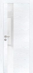 Дверь PX-10 AL кромка с 2-х ст. / Цвет Дуб скай белый / белоснежный лакобель / Двери PROFILO PORTE