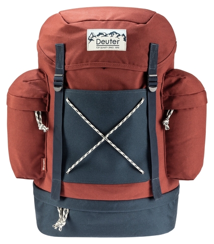 Картинка рюкзак городской Deuter Wengen 28 redwood-ink - 12