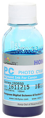 Чернила Dctec для Canon Pixma PRO, пигментные фото синие (Photo cyan), 100 мл (Серия 193650)