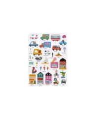 Многоразовые наклейки 