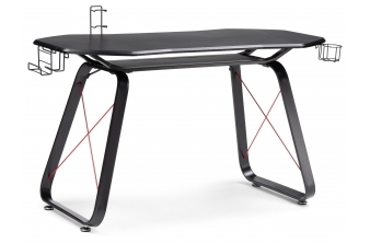 Компьютерный стол Koni black / red
