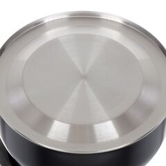 Чайник нерж, 2.5 л, свист, мат, ручк металл, Daniks, чер, GS-04001