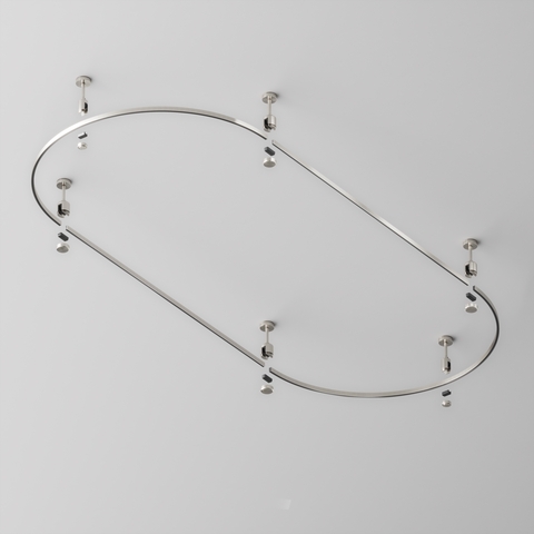 Шинопровод накладной/подвесной Maytoni Busbar trunkings flarity TRX154-SR-D800-PT