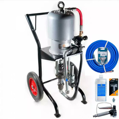 Поршневой насос Schtaer SCH254-X681 в комплекте с шлангом, пистолетом, соплом