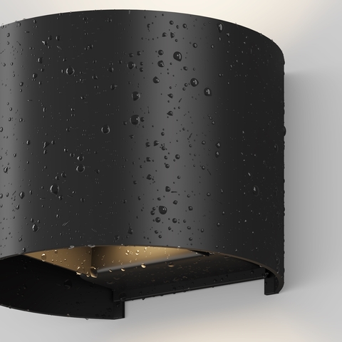 Уличный настенный светодиодный светильник Maytoni Fulton O573WL-L6B