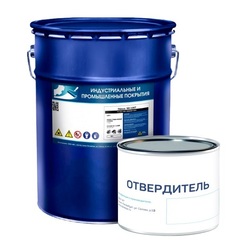 ЭП-1267 эмаль /20 кг+0,4 кг/ белая