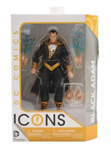 Фигурка Чёрный Адам по комиксам ДС серия Icons