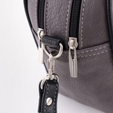 Сумка Саломея 269 мульти итальянский серо-черный