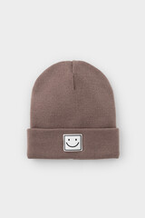 шапка  для мальчика  КВ 20397/ш/капучино