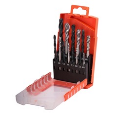 Набор метчиков машинных M3 -M12 HSS DIN371/376 (Винт., C/2,5P, R35, + сверла) 14пр Bucovice 104002