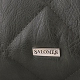 Сумка Саломея 472 македония оливковый + черный