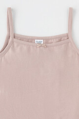 майка  для девочки  К 1187-2уп/латте,бежевый