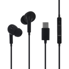 Наушники проводные внутриканальные с микрофоном TYPE-C, BY,