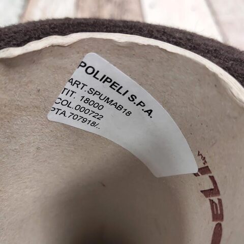 Микробукле кашемир (32%) с альпакой GARGANTU / SPUMA 1800 кофе