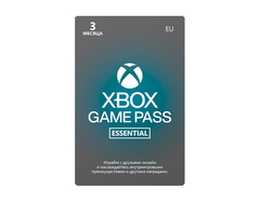 Карта оплаты Xbox Game Pass Essentials на 3 месяца [Цифровая версия] (EU) (для ПК, цифровой код доступа)