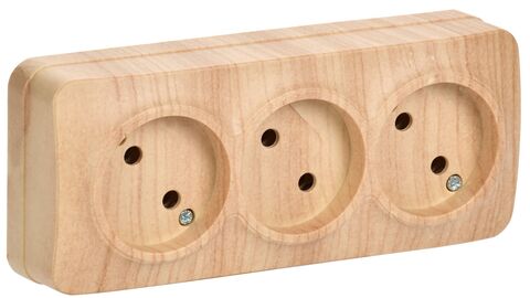 GLORY Роз. 3-я без з/к/ш о/у 10А РС23-2-ХС сосна IEK