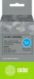 Картридж ленточный Cactus CS-M21-500595BL белый на синем 12.7x6.4 для Brady BMP21-PLUS, BMP21-LAB
