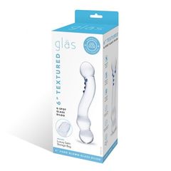 Изогнутый стеклянный стимулятор G-точки Curved G-Spot - 15,2 см. - 