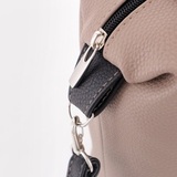 Сумка Саломея 127 норвежский тауп + черный