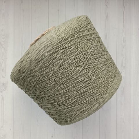 Пряжа хлопок-лен LUX 470 м 5413 хаки