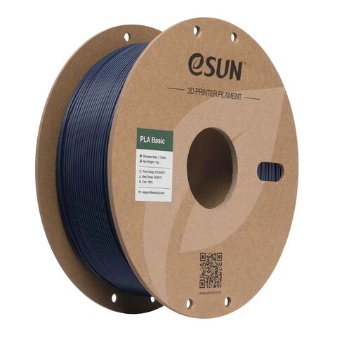 Пластик для 3D-печати eSUN PLA-Basic, 1.75 мм, 1 кг, тёмно-синий, PLA-Basic175D-U1P1